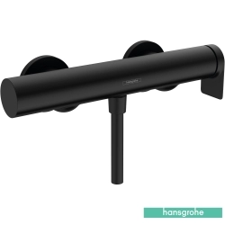 Hansgrohe - Hansgrohe Vivenis Aplike Duş Bataryası, Satin Siyah