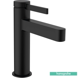 Hansgrohe - Hansgrohe Finoris Lavabo Bataryası, Sifon Kumandalı, Satin Siyah