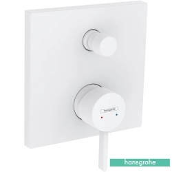 Hansgrohe - Hansgrohe Finoris Ankastre Banyo Bataryası, Satin Beyaz (Sıva Üstü Grubu)