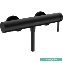 Hansgrohe - Hansgrohe Finoris Aplike Duş Bataryası, Satin Siyah