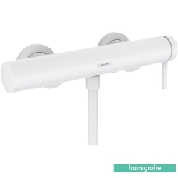 Hansgrohe - Hansgrohe Finoris Aplike Duş Bataryası, Satin Beyaz
