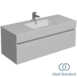 Ideal Standard - Ideal Standard Vito Lavabo Dolabı, Beyaz, 120 cm (Lavabo Dahil)