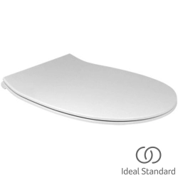 Ideal Standard - Ideal Standard StradaO Yavaş Kapanan Slim Klozet Kapağı, Beyaz