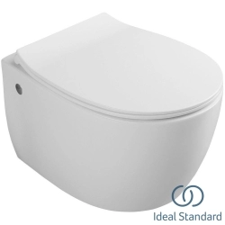 Ideal Standard - Ideal Standard StradaO Yavaş Kapanan Slim Klozet Kapağı, Beyaz