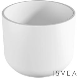 Isvea - Isvea Allegro Tezgah Üstü Monoblok Lavabo, 42 cm, Beyaz