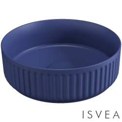 Isvea - Isvea Ion Yuvarlak Çanak Lavabo, 36 cm, ISVEA Mavisi