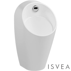 Isvea - Isvea Infinity Sensoclean Fotoselli Kanalsız Rimless Pisuvar, Beyaz (Pilli ve Elektrikli Kullanım)