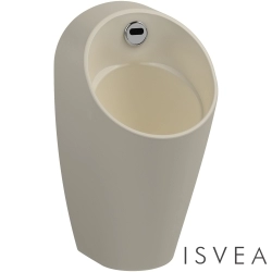 Isvea - Isvea Infinity Sensoclean Fotoselli Kanalsız Rimless Pisuvar, Fildişi (Pilli ve Elektrikli Kullanım)