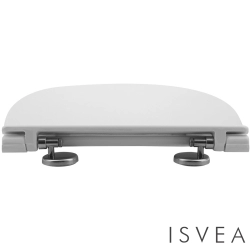 Isvea - Isvea D80 Slim Yavaş Kapanan Klozet Kapağı