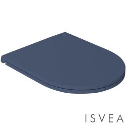 Isvea - Isvea F50 Yavaş Kapanan Klozet Kapağı, ISVEA Mavisi