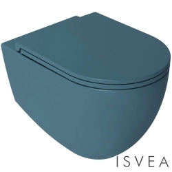 Isvea - Isvea F50 Yavaş Kapanan Klozet Kapağı, Petrol Yeşili