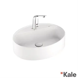 Kale - Kale Smartedge Çanak Lavabo, 50 cm, Mat Beyaz