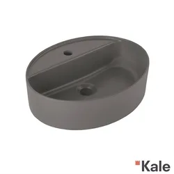 Kale - Kale Smartedge Çanak Lavabo, 50 cm, Mat Antrasit
