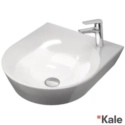 Kale - Kale Stil Pro Tezgah Üstü Lavabo, 45 cm (Sağ Armatür Delikli)