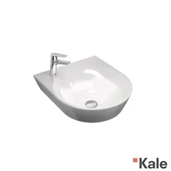Kale - Kale Stil Pro Tezgah Üstü Lavabo, 45 cm (Sol Armatür Delikli)