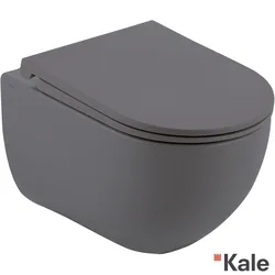 Kale - Kale Zero Smart Yıkama Kanalsız Asma Klozet, Mat Antrasit