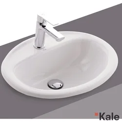Kale - Kale Tezgah Üstü Lavabo, 52 cm