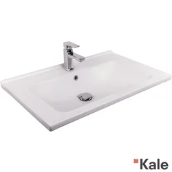 Kale - Kale Vale Etajerli Lavabo, 80 cm