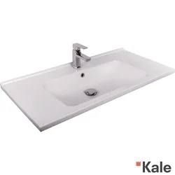 Kale - Kale Vale Etajerli Lavabo, 100 cm