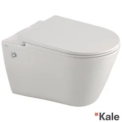 Kale - Kale Dove Kanalsız Asma Klozet, Entegre Termostatik Ara Musluklu