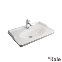 Kale - Kale Artdeco Etajerli Lavabo, 80 cm