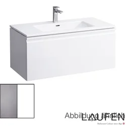 Laufen - Laufen Pro S Lavabo Dolabı, Lavabo dahil, 100 cm, Grafit