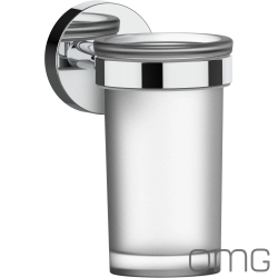 OMG - OMG Fi Diş Fırçalığı (Duvardan, Krom + Cam) - FI5007-01-CR