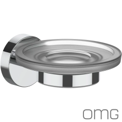 OMG - OMG Fi Sabunluk (Duvardan, Krom + Cam) - FI5008-01-CR
