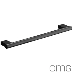 OMG - OMG Düz Tutamak, 45 cm, Mat Siyah - GBR1011-0145-N