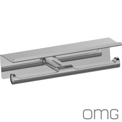 OMG - OMG La İkili Etajerli Tuvalet Kağıtlığı - LA5003-015-CR