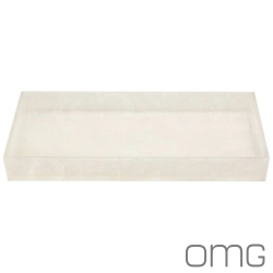 OMG - OMG Lal Aksesuar Tepsisi, Beyaz (Tezgah Üzeri) - LAL6017-02-B