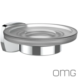 OMG - OMG Mi Sabunluk (Duvardan, Krom + Cam) - MI5008-01-CR