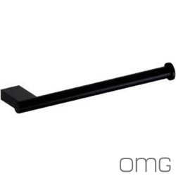 OMG - OMG Si Eco Açık Havluluk, 25 cm, Mat Siyah - SI-E1001-01-N