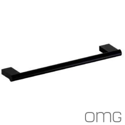 OMG - OMG Si Eco Uzun Havluluk, 35 cm, Mat Siyah - SI-E1001-30-N