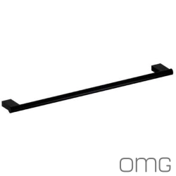 OMG - OMG Si Eco Uzun Havluluk, 50 cm, Mat Siyah - SI-E1001-50-N