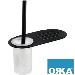 Orka - Orka Alice Tuvalet Fırçalığı, Siyah