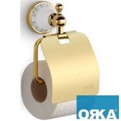 Orka - Orka Artemis Kapaklı Tuvalet Kağıtlığı, Altın