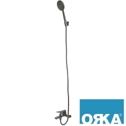 Orka - Orka Moderna Banyo Bataryası, Fırçalı Gri