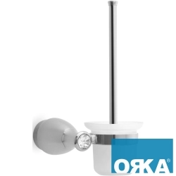 Orka - Orka Pergamon Tuvalet Fırçalığı, Krom