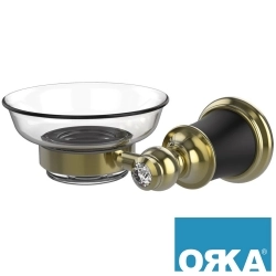 Orka - Orka Premium Sabunluk, Siyah-Altın
