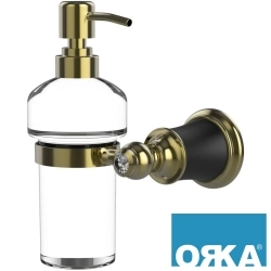 Orka - Orka Premium Sıvı Sabunluk, Siyah-Altın