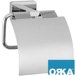 Orka - Orka Quattro Kapaklı Tuvalet Kağıtlığı, Krom