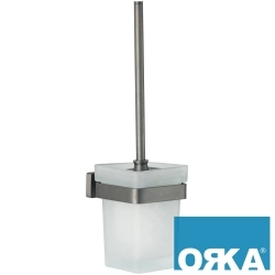 Orka - Orka Quattro Tuvalet Fırçalığı, Antrasit