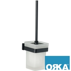 Orka - Orka Quattro Tuvalet Fırçalığı, Siyah
