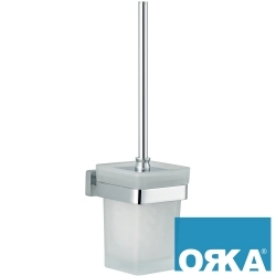 Orka - Orka Quattro Tuvalet Fırçalığı, Krom