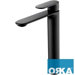 Orka - Orka Sharp Tezgah Üstü Lavabo Bataryası, Siyah