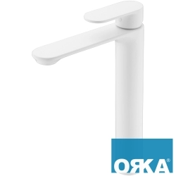 Orka - Orka Sharp Tezgah Üstü Lavabo Bataryası, Beyaz