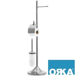 Orka - Orka Ayaklı Aksesuar Seti, Krom