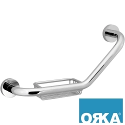Orka - Orka Süngerlikli Tutamak, Krom, 40 cm