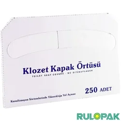 Rulopak - Rulopak Klozet Kapak Örtü Kağıdı